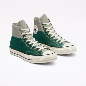 Converse Chuck 70 Hi Colorblocked Sneakers Light Field Surplus Size: US 10